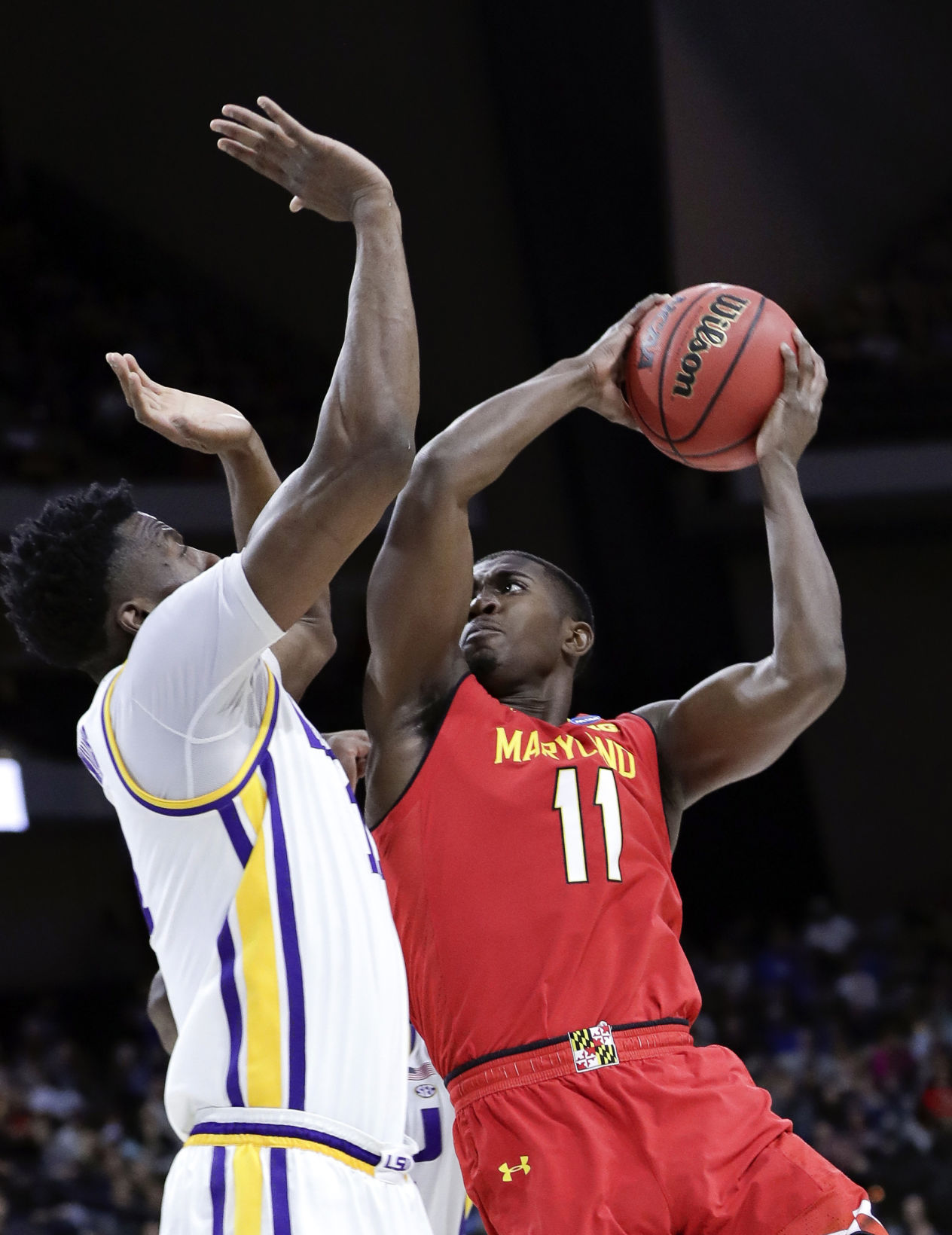 NCAA Maryland LSU Basketball